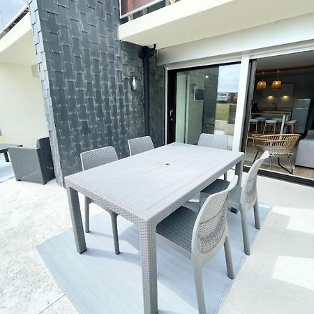 T3 Neuf Archi Cocooning Terrasse Face A La Mer Ploemeur Zewnętrze zdjęcie