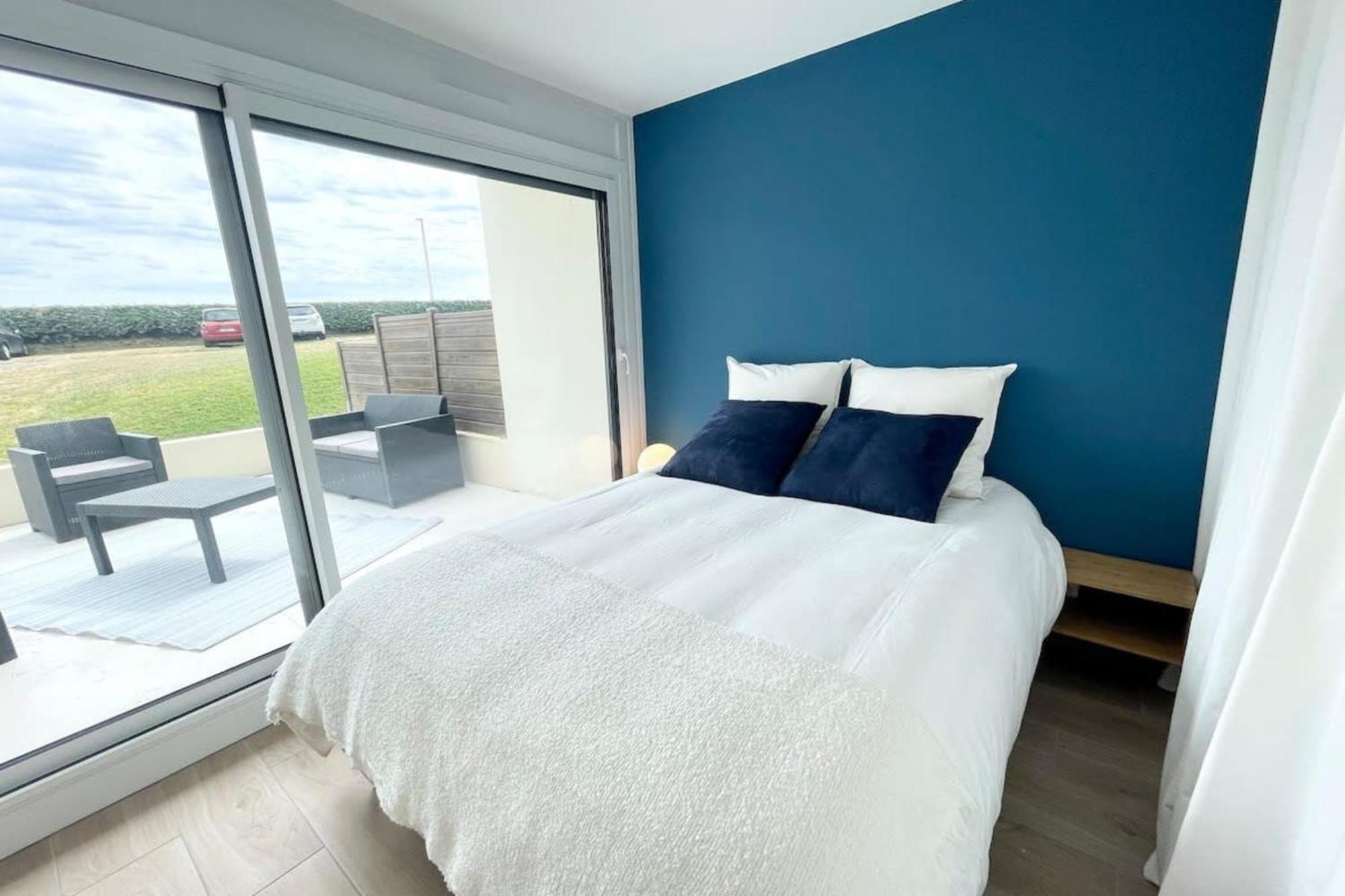 T3 Neuf Archi Cocooning Terrasse Face A La Mer Ploemeur Zewnętrze zdjęcie